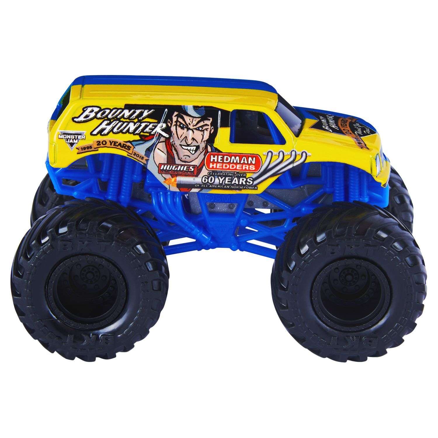 Машинка Monster Jam 1:64 Bounty Hunter 6044941/20123296 6044941 - фото 4