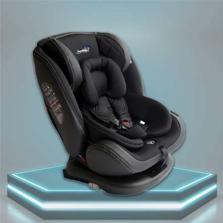 Автокресло детское AmaroBaby ST-3 Isofix класс D группа 0+ 1 2 3 черный