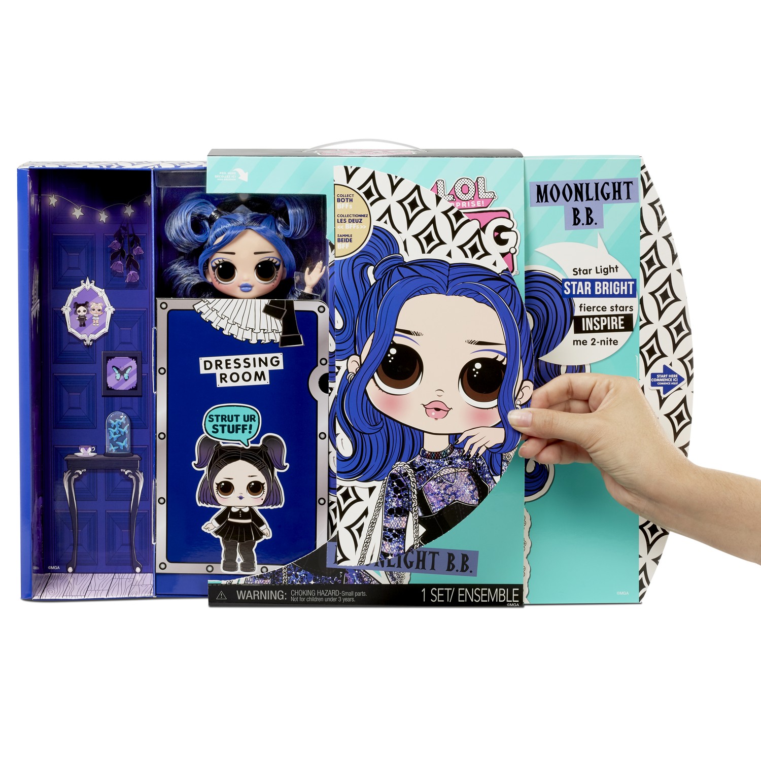 Кукла L.O.L. Surprise! Surprise OMG Doll Series 4.5 Moonlight B.B. 572794EUC 572794EUC - фото 7