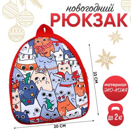 Рюкзак детский NAZAMOK «Котики» 23*20.5 см
