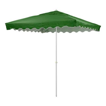 Зонт пляжный BABY STYLE большой от солнца с клапаном туристический 2х2 м плащевка зеленый