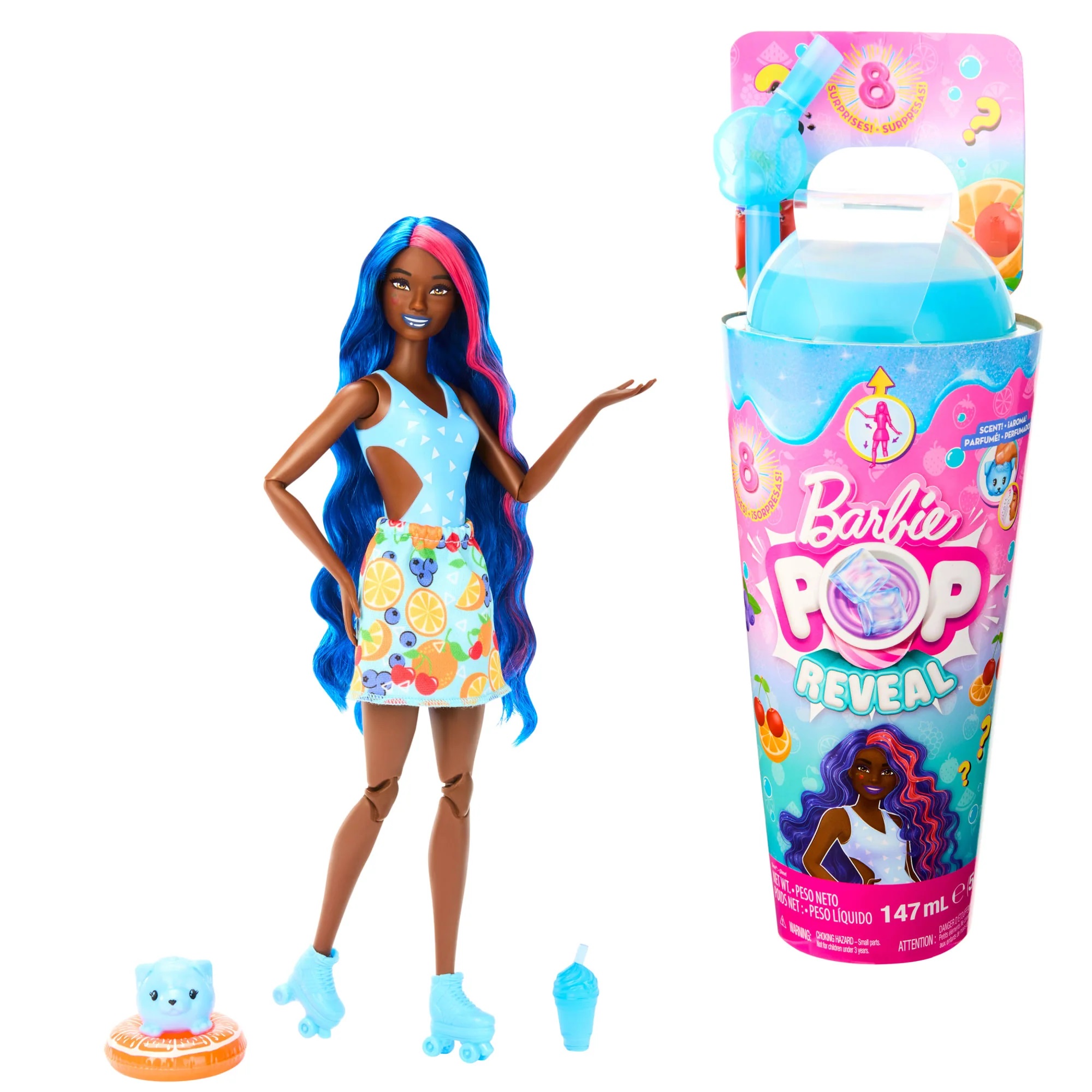 Кукла модельная Barbie Pop Reveal Сочные фрукты HNW42 - фото 1