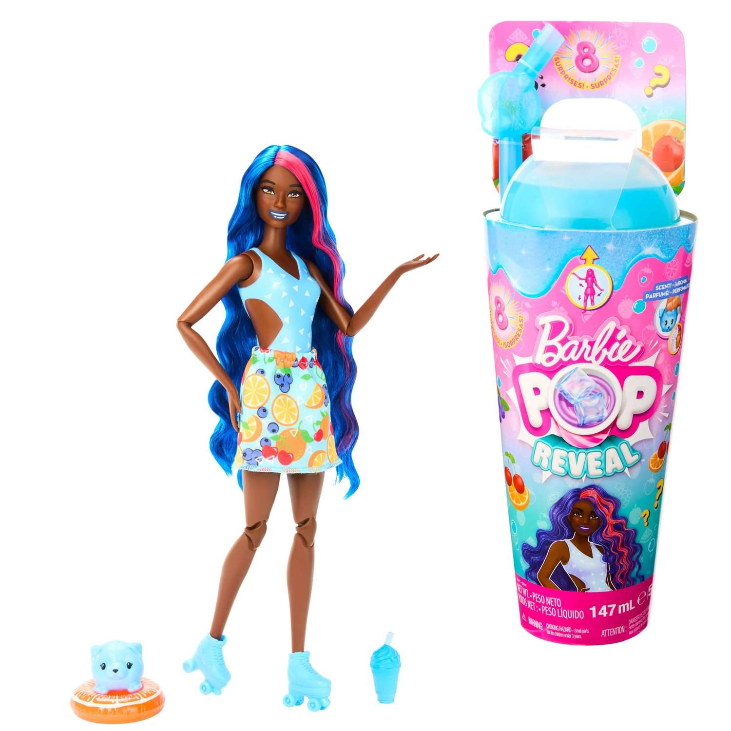 Кукла Barbie Pop Reveal Сочные фрукты HNW42 HNW42 - фото 1