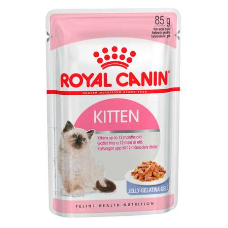 Корм влажный для котят ROYAL CANIN Kitten 3+1*85г желе