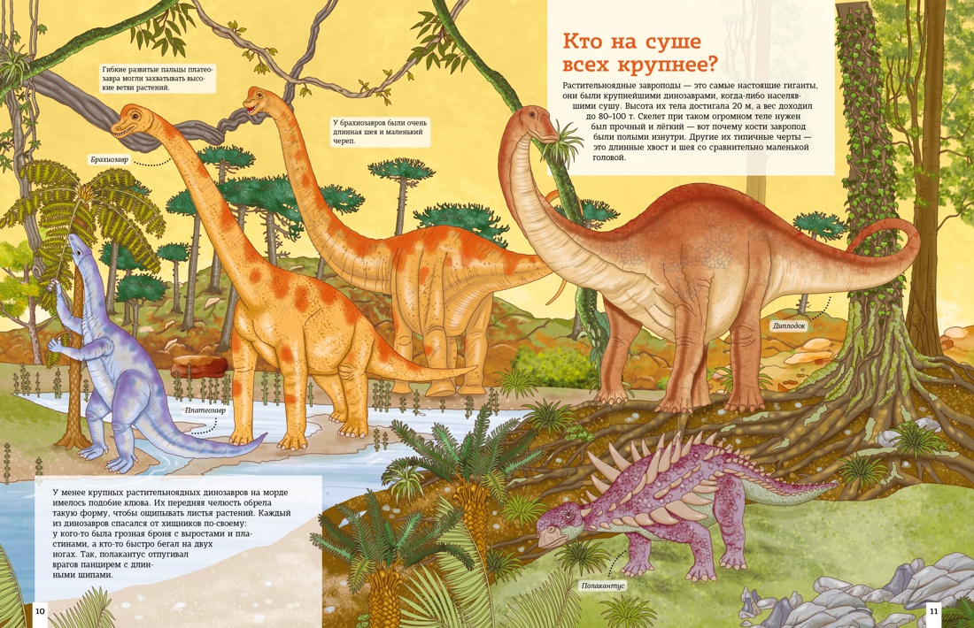 Книга Махаон Планета динозавров. Иллюстрированный атлас - фото 10