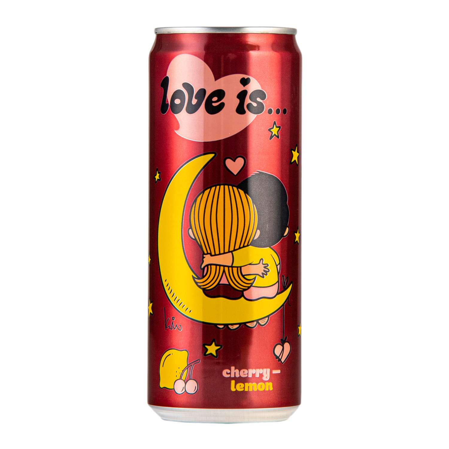 Напиток газированный Love is.. Cherry Lemon (Вишня лимон) 0.33 л 12 штук - фото 3