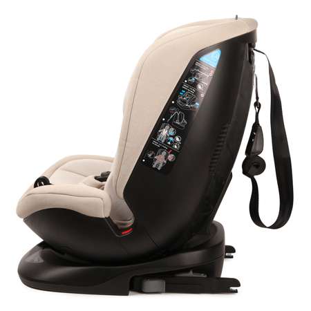 Автокресло Olsson Grow Fast Beige Isofix 0+/1/2/3 (0-36 кг)