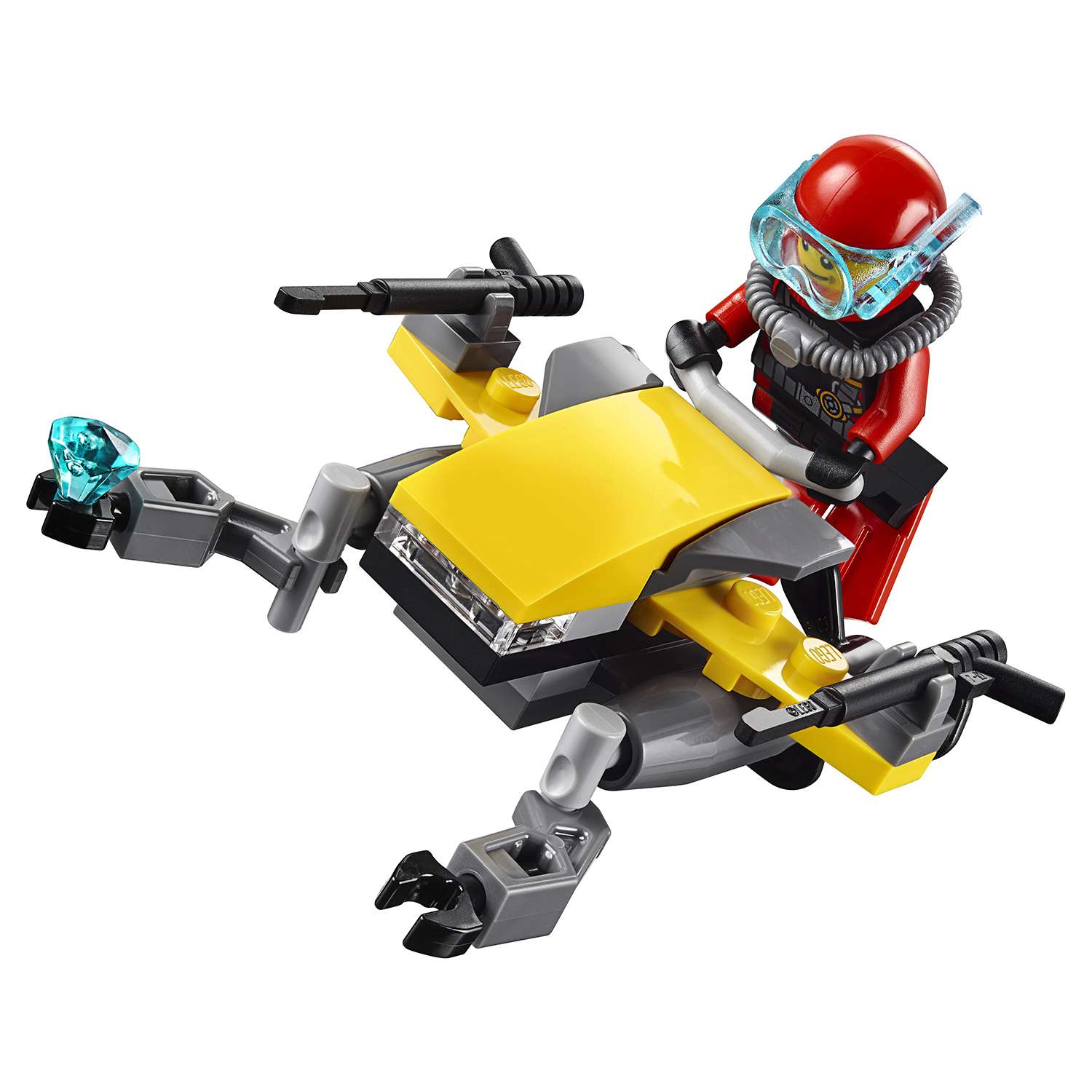 Конструктор LEGO City Deep Sea Explorers Глубоководный скутер (60090) - фото 9