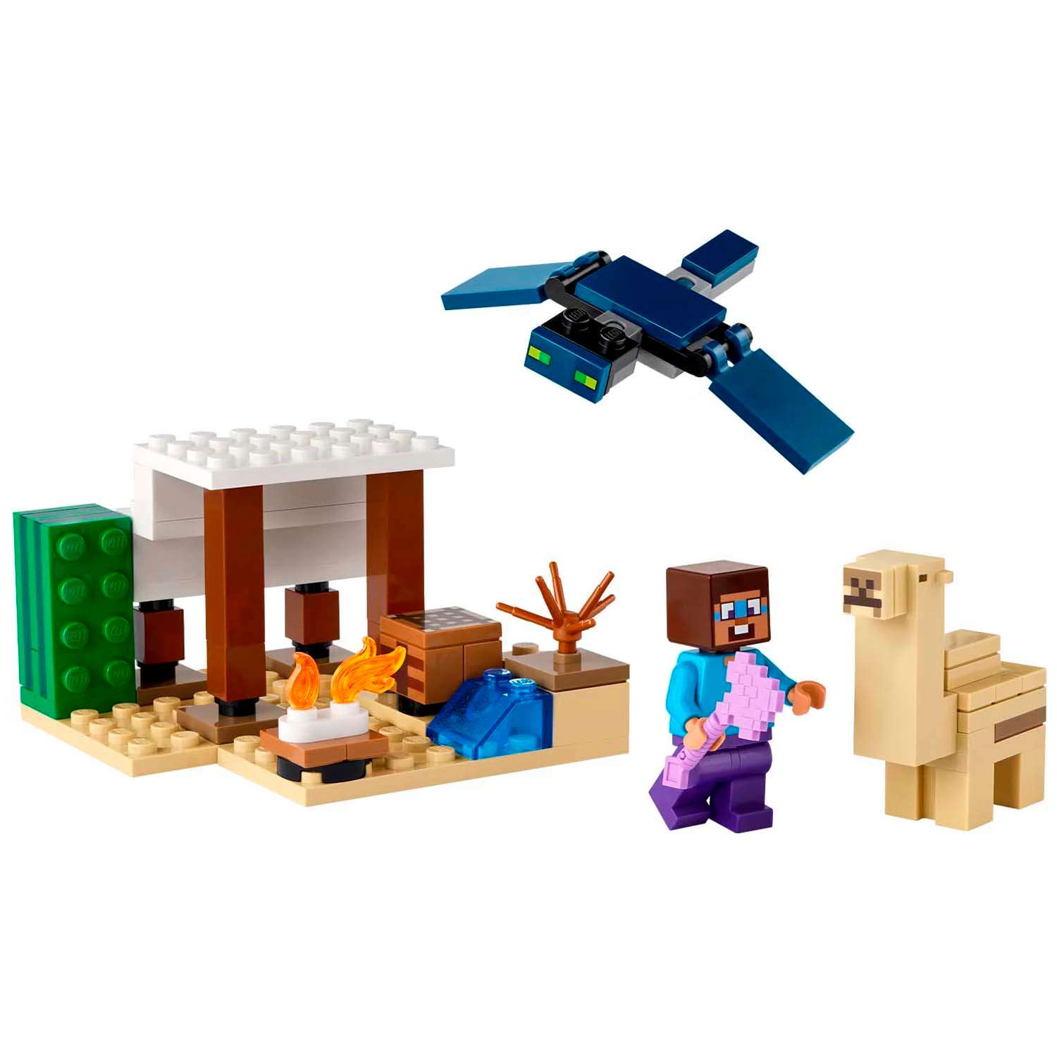Конструктор детский LEGO Minecraft Экспедиция Стива в пустыню 21251 - фото 7