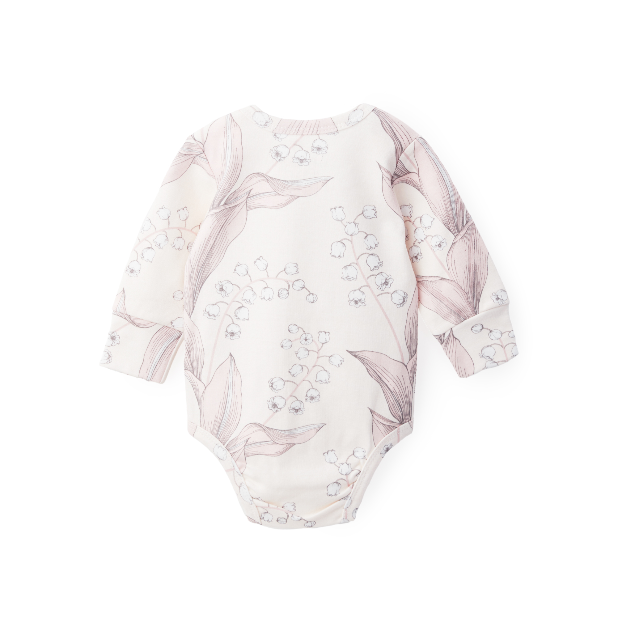 Боди 3 шт HAPPY BABY 90112_beige_pink_milky - фото 13