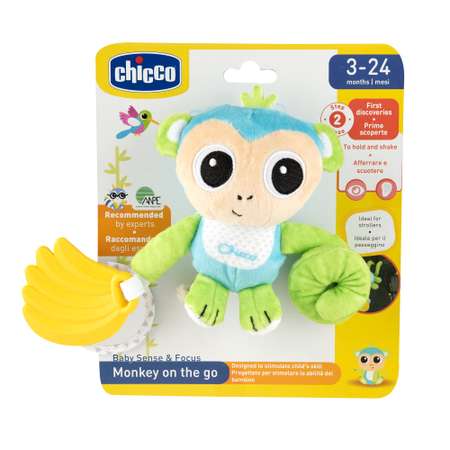 Игрушка подвеска Chicco набивная Обезьянка 00011568000000