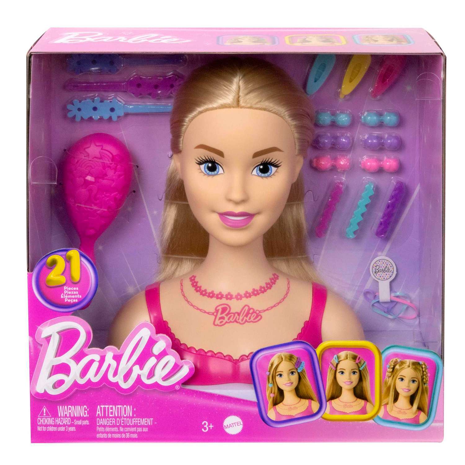 Кукла Barbie Styling Head Блондинка HMD88 - фото 3