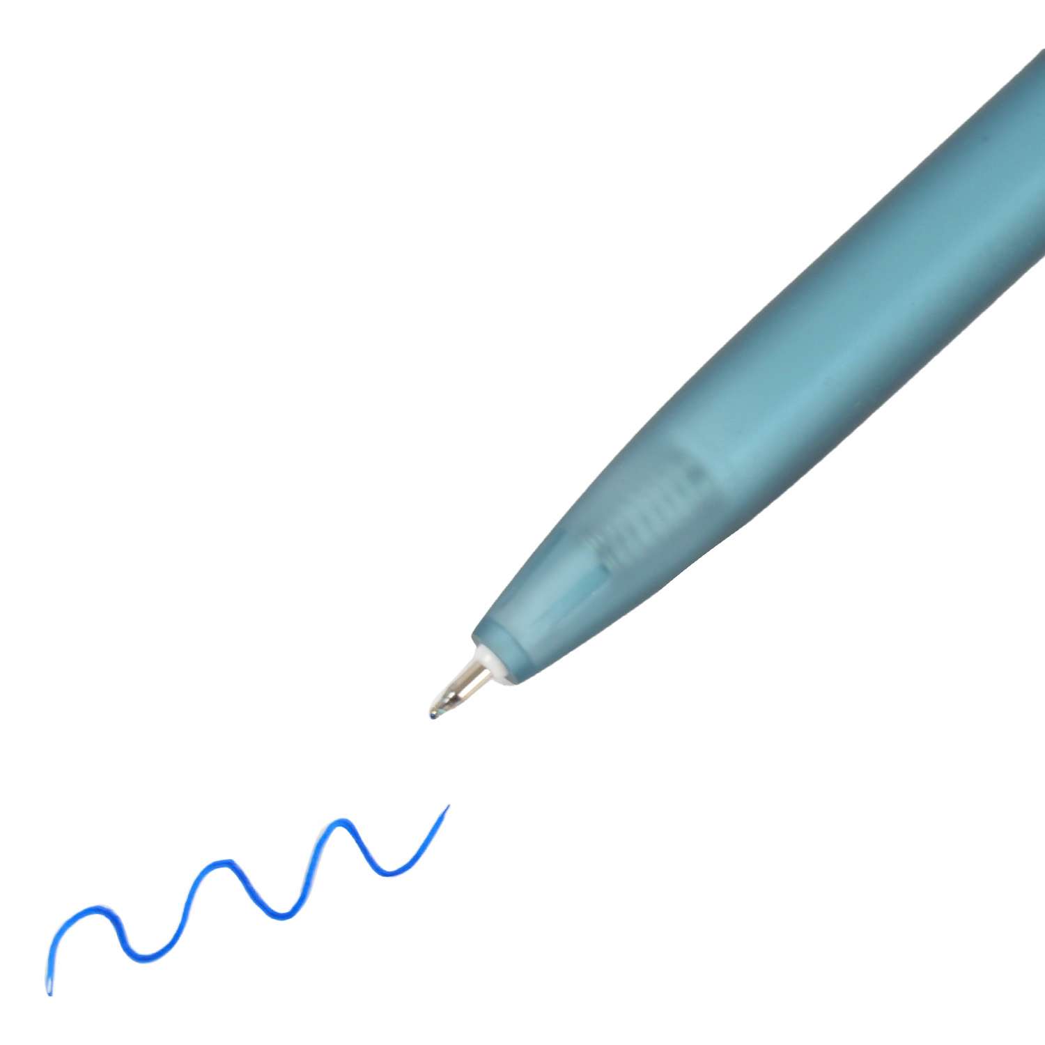 Ручка гелевая Maxleo Shark 0.5мм Синяя ZF2909 - фото 3