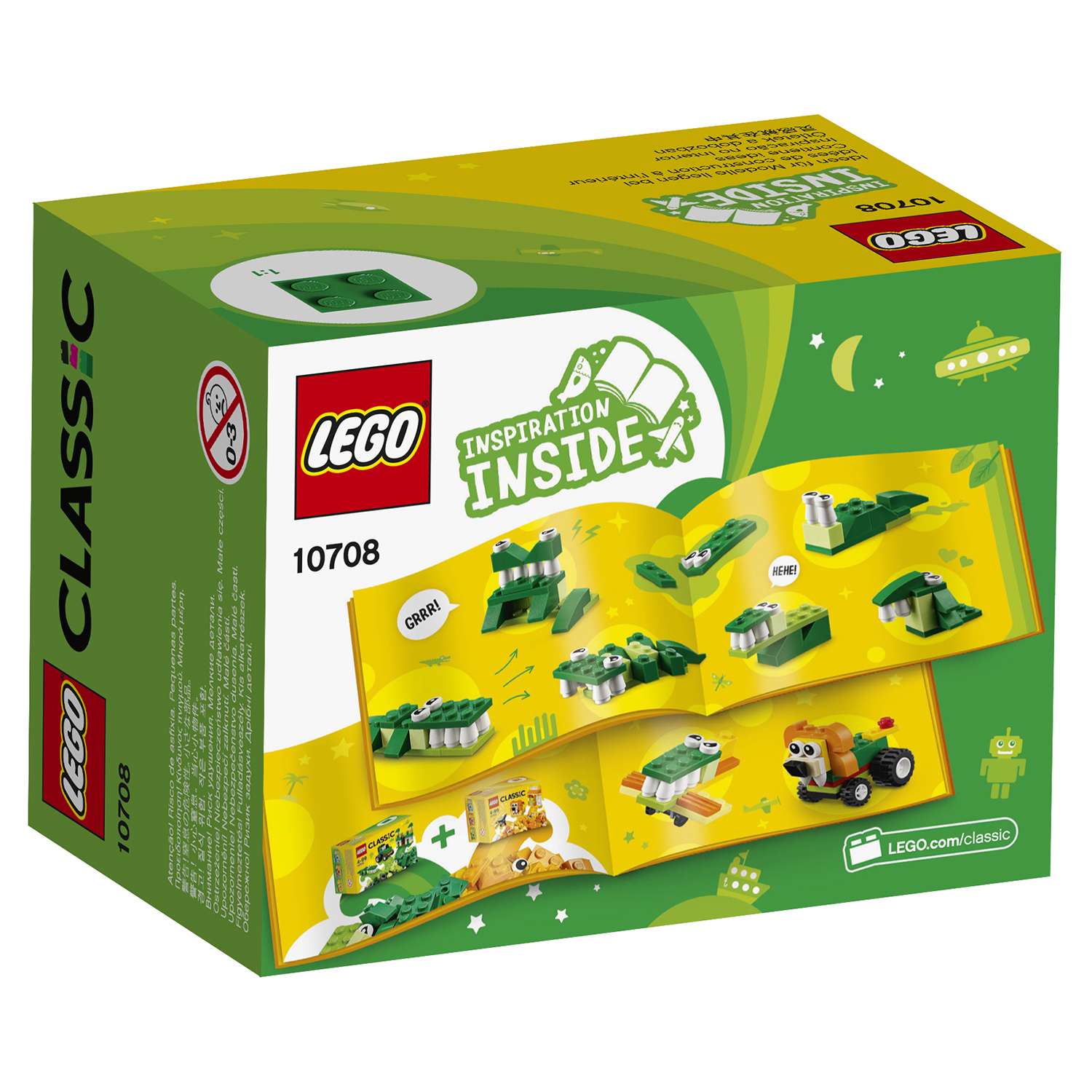Конструктор LEGO Classic Зелёный набор для творчества (10708) - фото 13