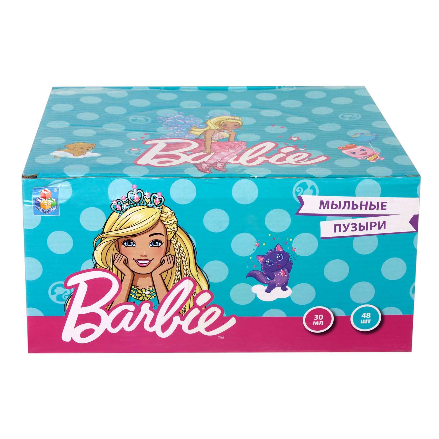 Мыльные пузыри 1TOY Barbie в колбе 30мл Т11462 - фото 8