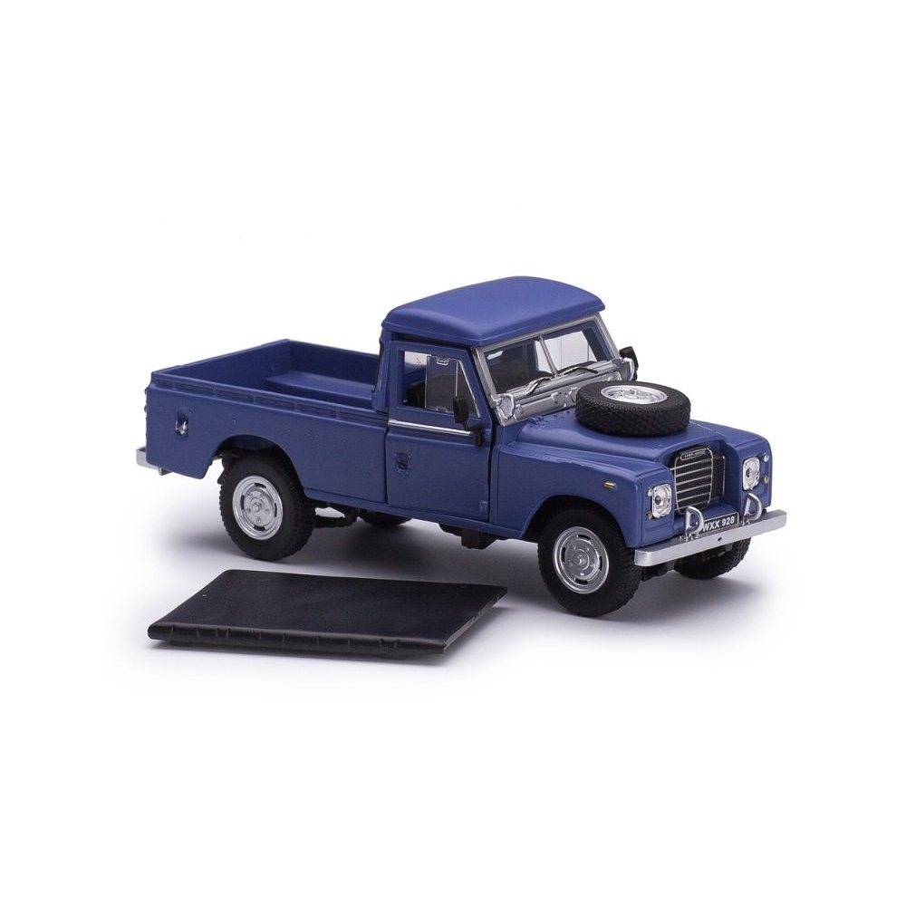 Мини-модель 1:43 CARARAMA Land Rover Series 109 Pickup металлическая синяя  купить по цене 1095 ₽ в интернет-магазине Детский мир