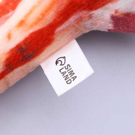 Игрушка для собак Пушистое счастье с пищалкой «‎Косточка»‎ из текстиля 19.6х6.6 см