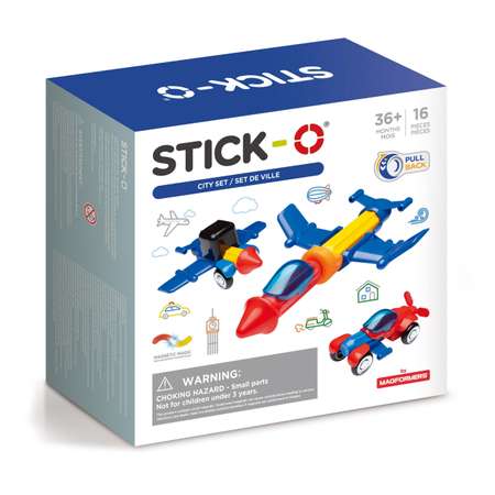 Конструктор STICK-O City Set 16 деталей