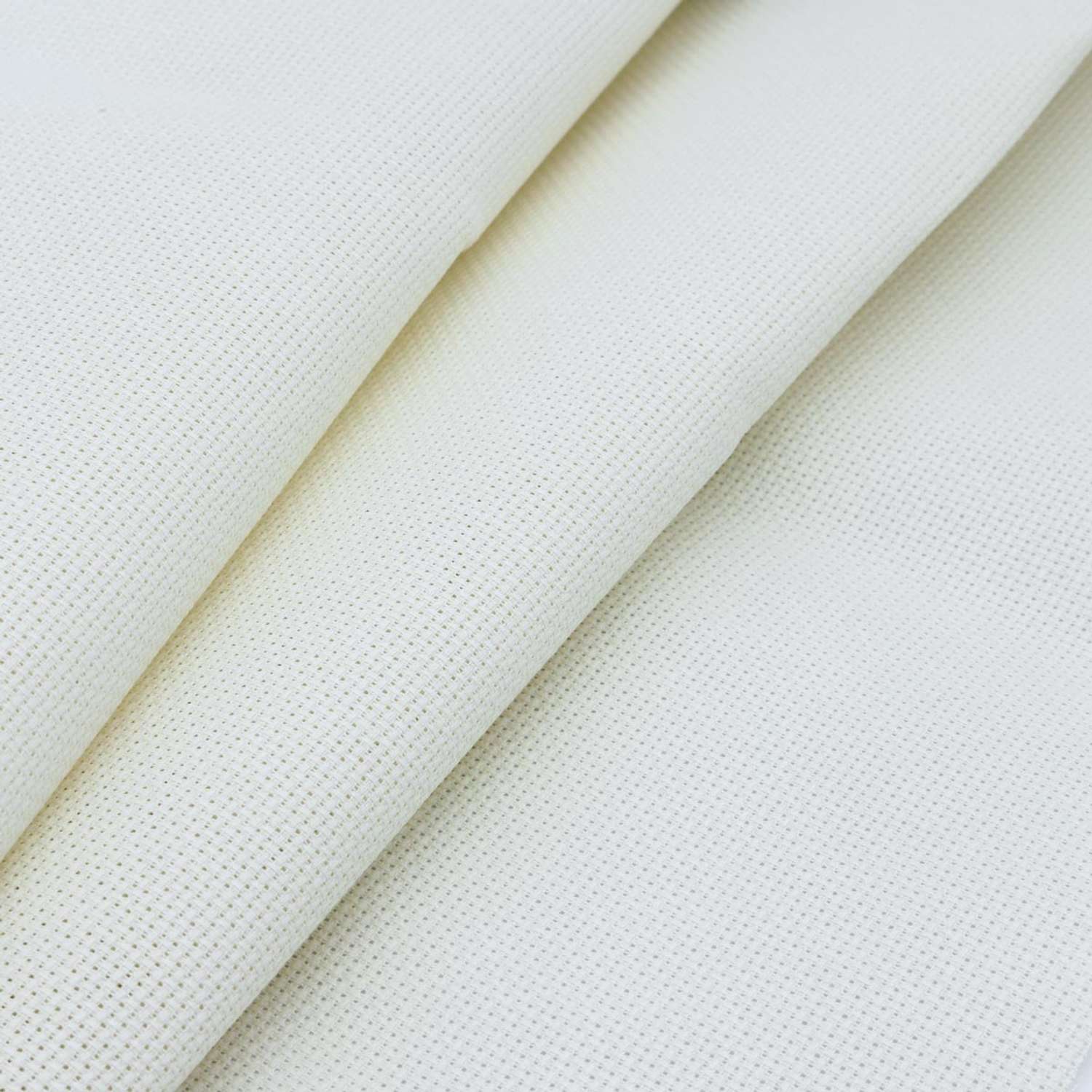 Канва Zweigart для вышивания шитья и рукоделия 18ct 50х55 см слоновая кость - фото 2