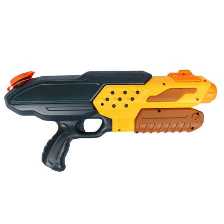 Водный пистолет BONDIBON с помпой оранжево-черного цвета серия Наше лето