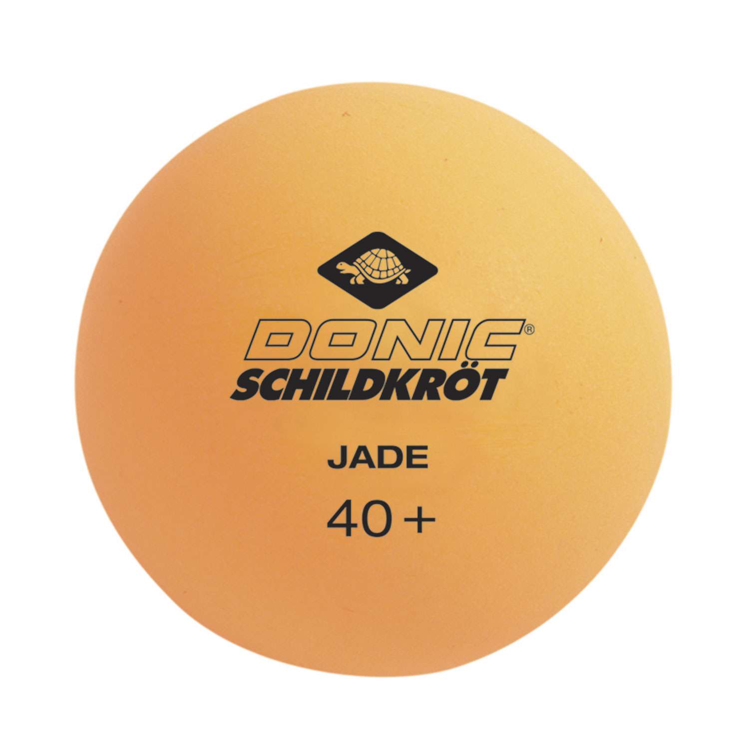Мяч для настольного тенниса Donic JADE 40+ 6 штук оранжевый - фото 1