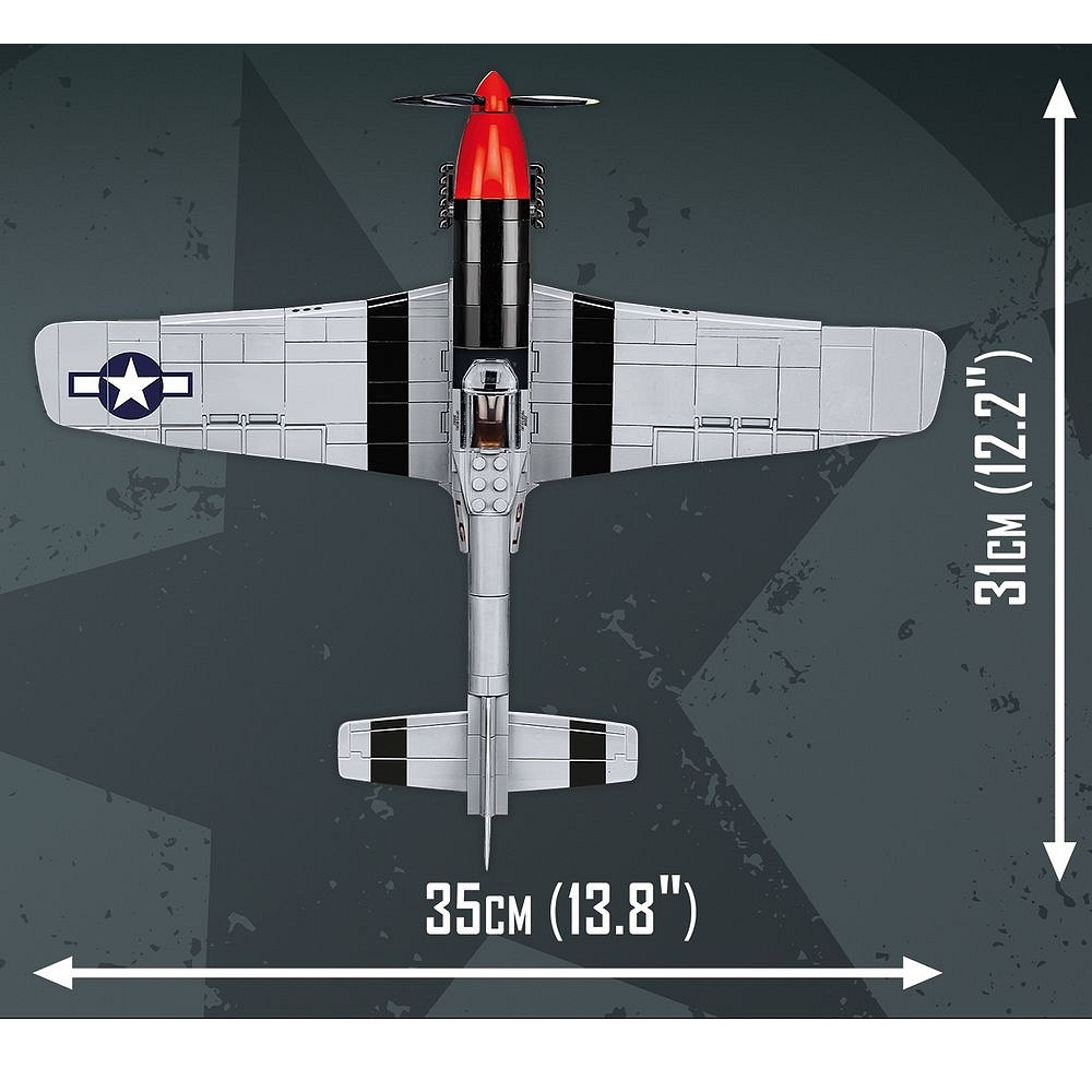 Конструктор COBI Американский истребитель North American P-51D Mustang 350 деталей - фото 5