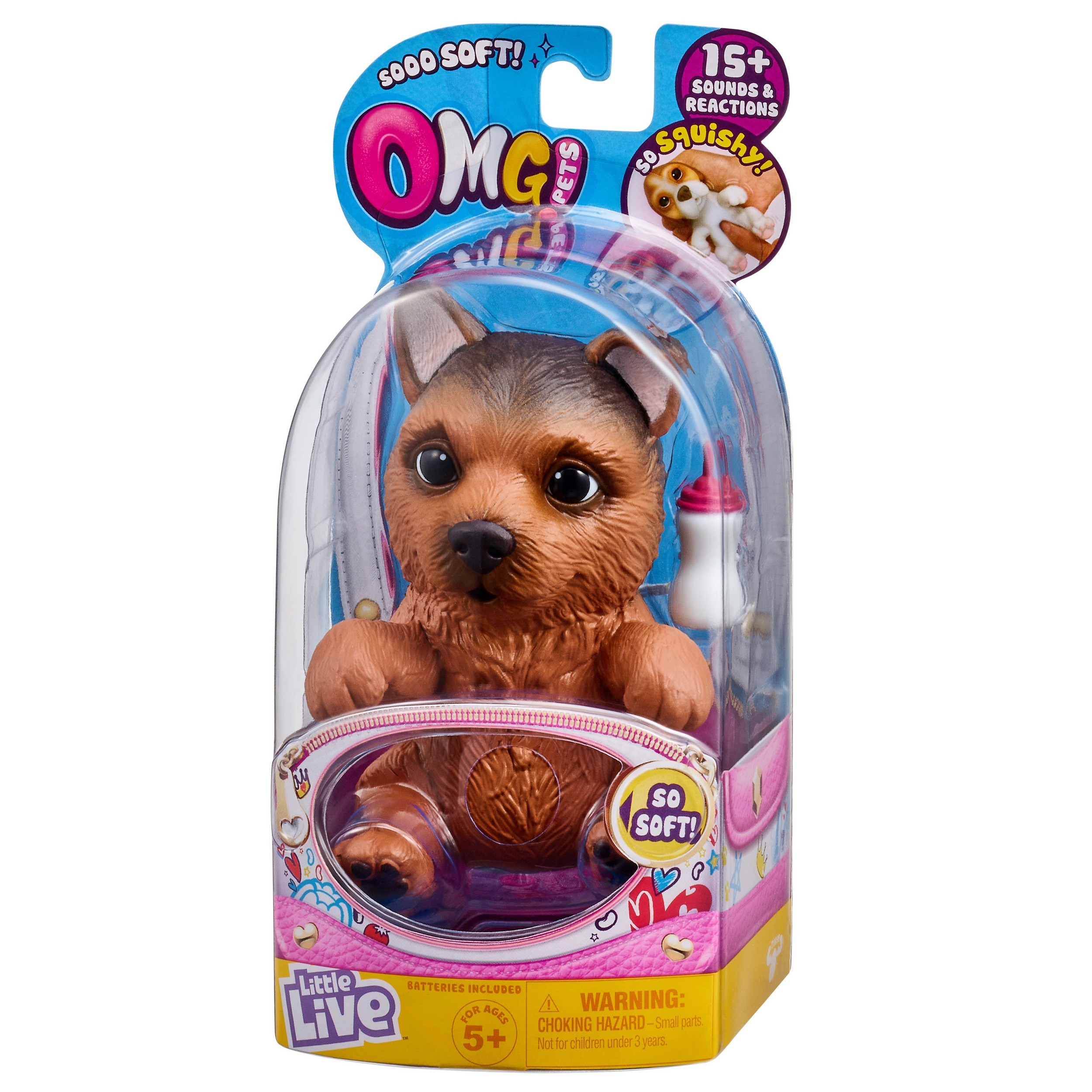 Игрушка Little Live Pets Cквиши-щенок Немецкая овчарка 28916 - фото 2