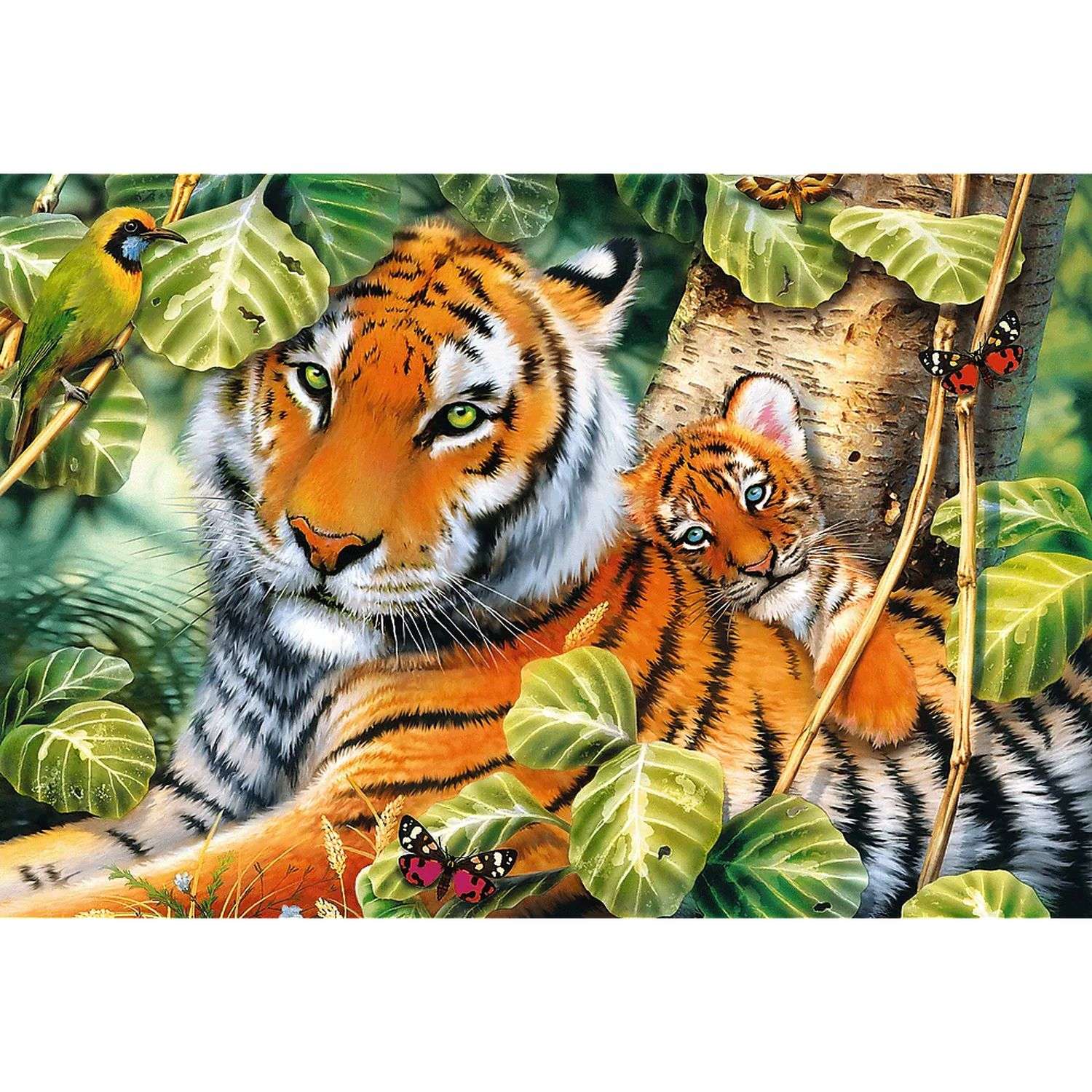 Пазл Trefl Два тигра 1500элементов 26159 - фото 2