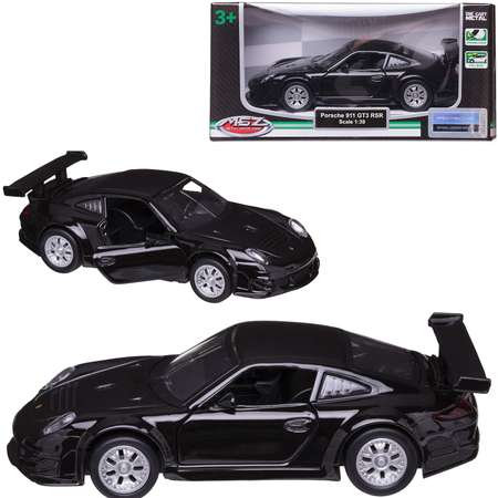Автомобиль Abtoys Porsche MSZ 1:43 черный