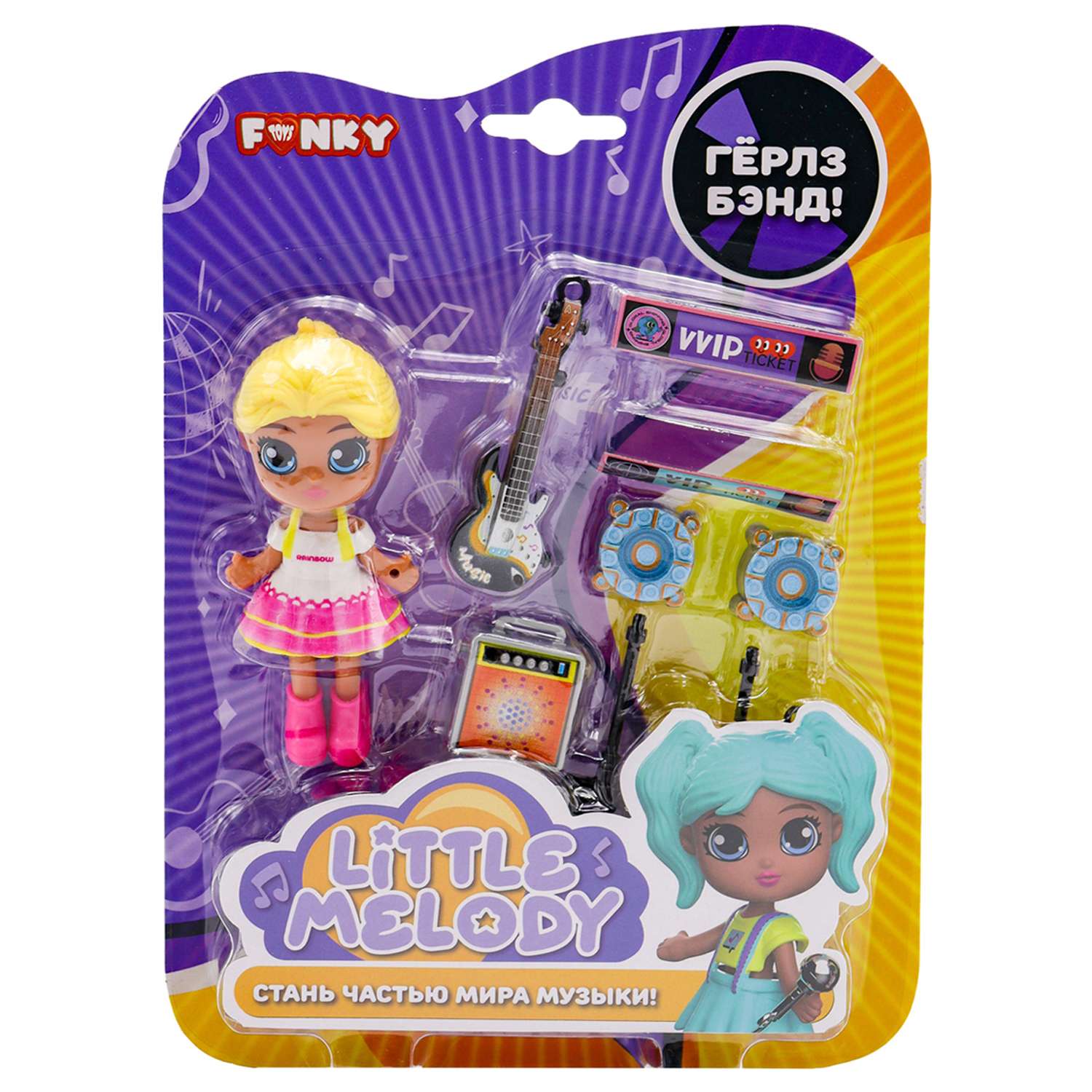 Набор игровой Funky Toys Кукла с музыкальными аксессуарами в ассортименте FTk0081441 FTk0081441 - фото 10