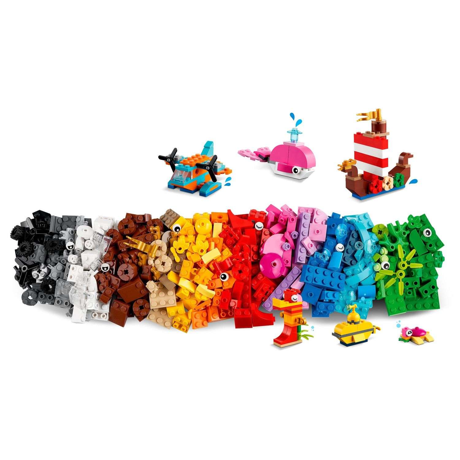 Конструктор LEGO Classic Творческое веселье в океане 11018 - фото 3