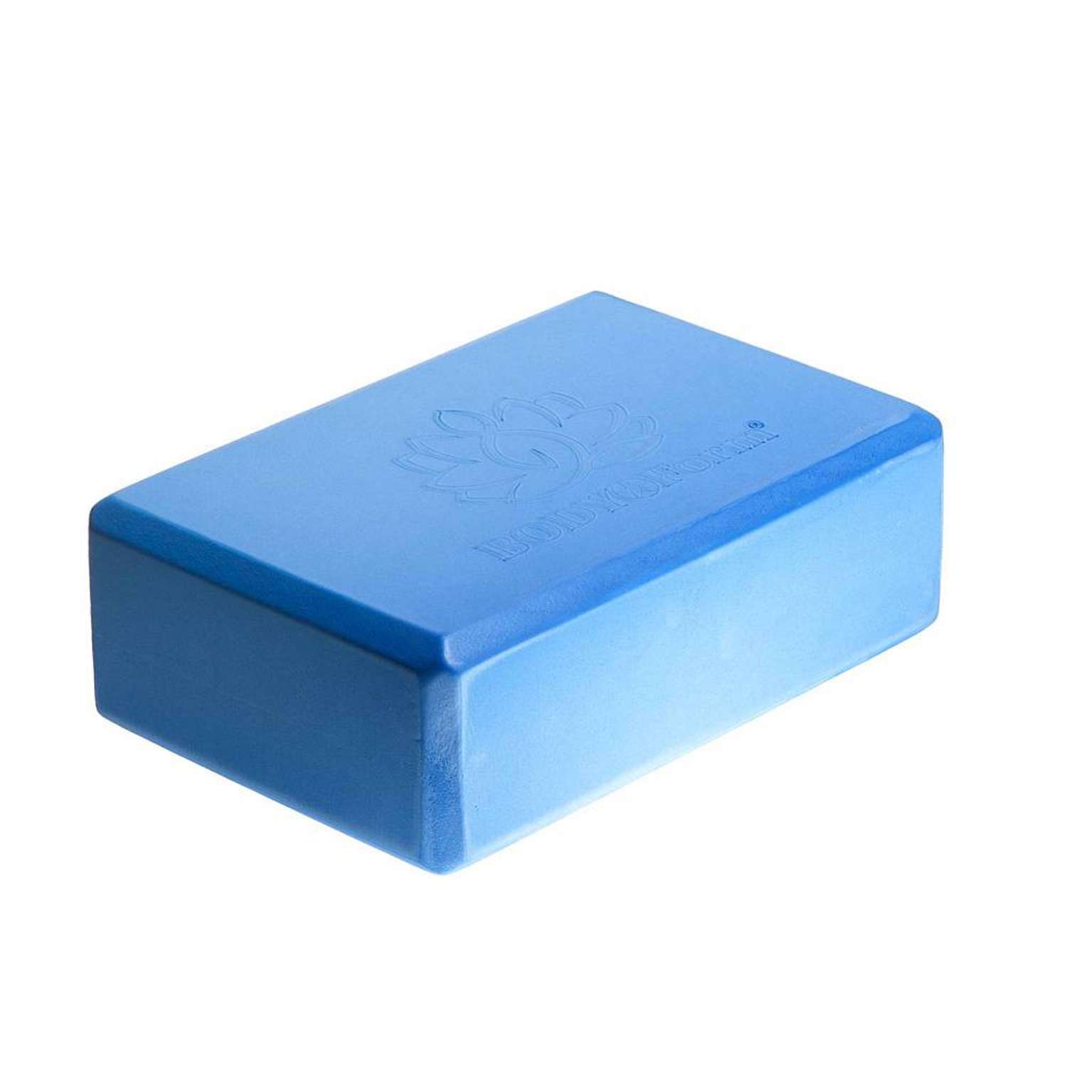 Блок для йоги Body Form BF-YB02 синий - фото 1