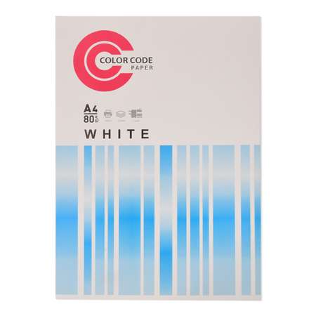 Бумага Color Code A4 офсетная универсальная 100л Белая