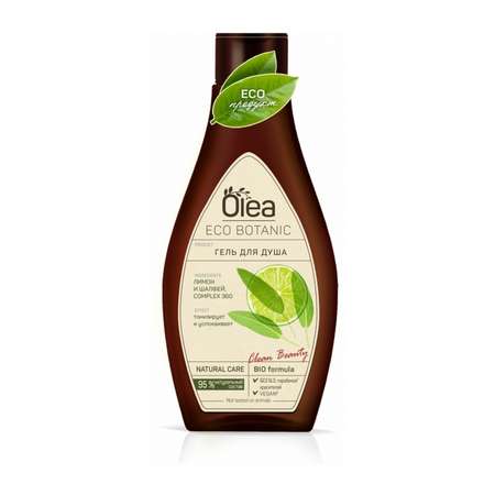 Гель для душа OLEA Eco Botanic Лимон и Шалфей 300мл