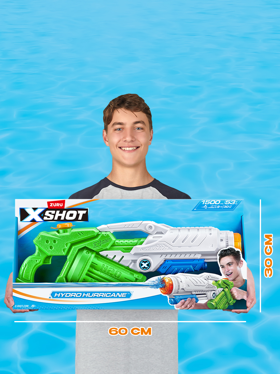 Бластер водный X-Shot Water Ураган 5641 X-SHOT