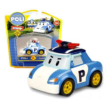 Автомобиль ТОТОША Робот спасатель Robocar Poli 1:72 синий