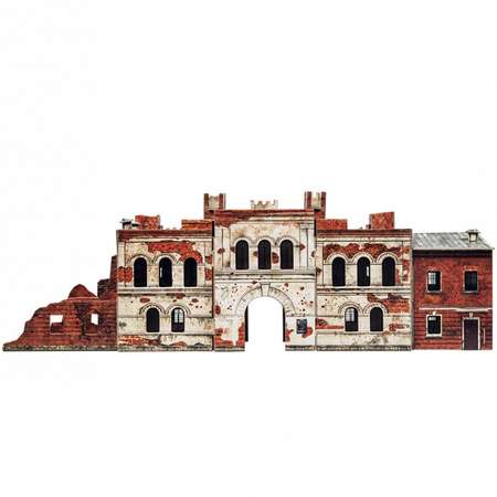 Сборная модель Умная бумага Холмские ворота. Брестская крепость 366