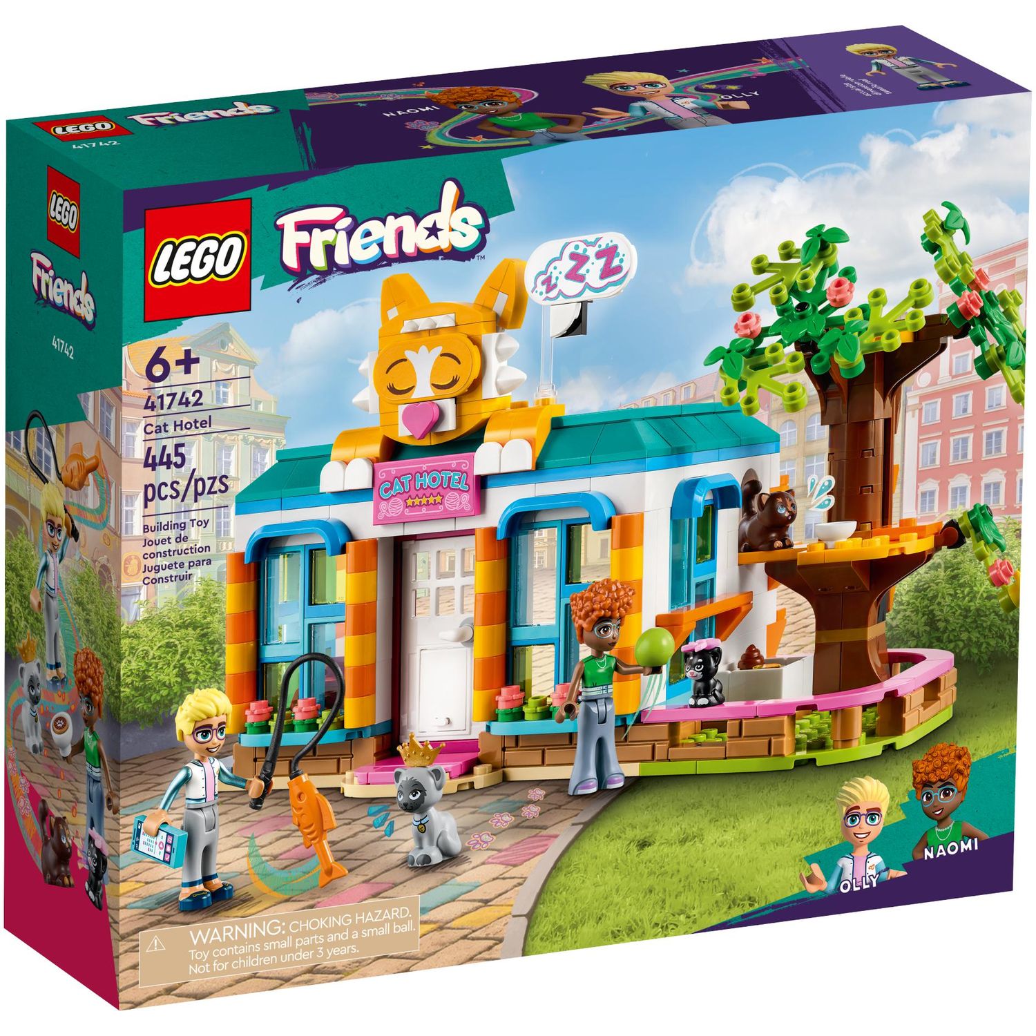 Конструктор LEGO Friends Отель для кошек 41742 купить по цене 99999 ₽ в  интернет-магазине Детский мир