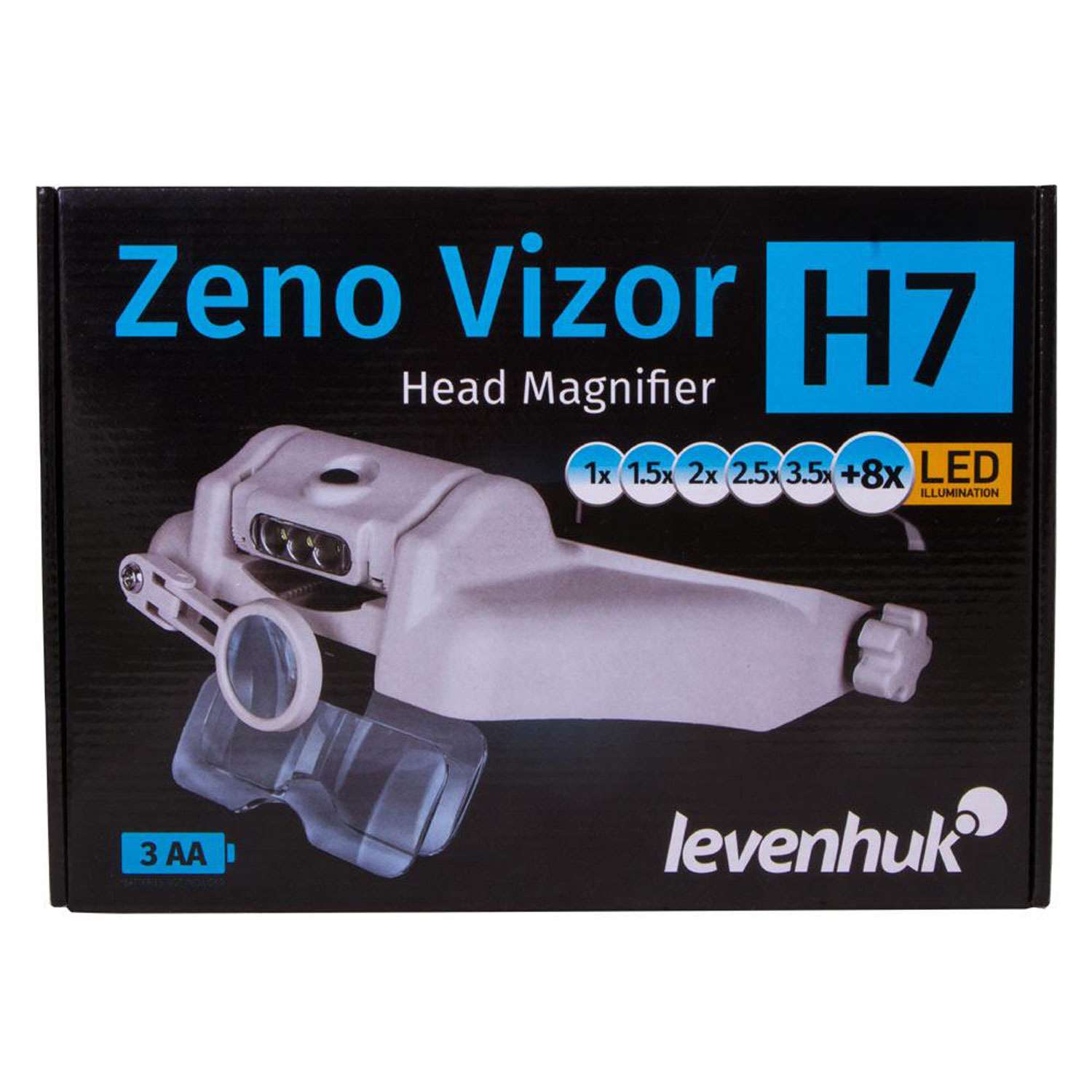 Лупа налобная Levenhuk Zeno Vizor H7 - фото 13