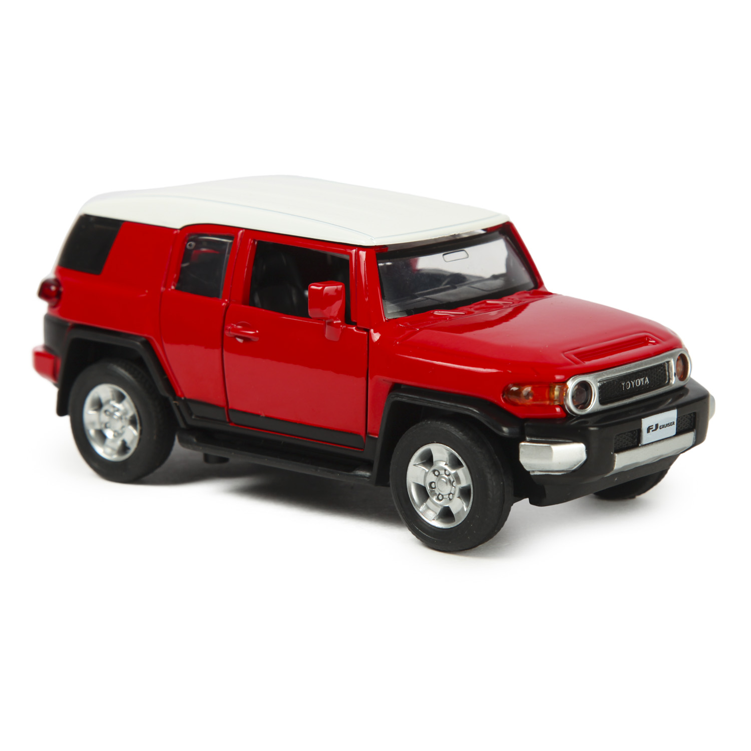 Машинка Mobicaro 1:32 Toyota FJ Cruiser Красная 68304 68304 - фото 1