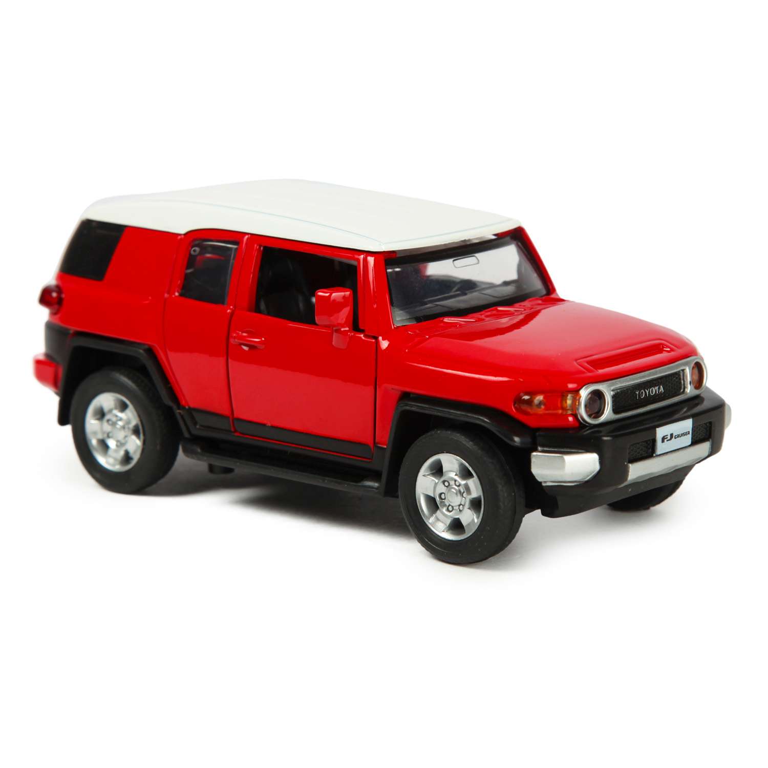 Машинка Mobicaro 1:32 Toyota FJ Cruiser Красная 68304 68304 - фото 1