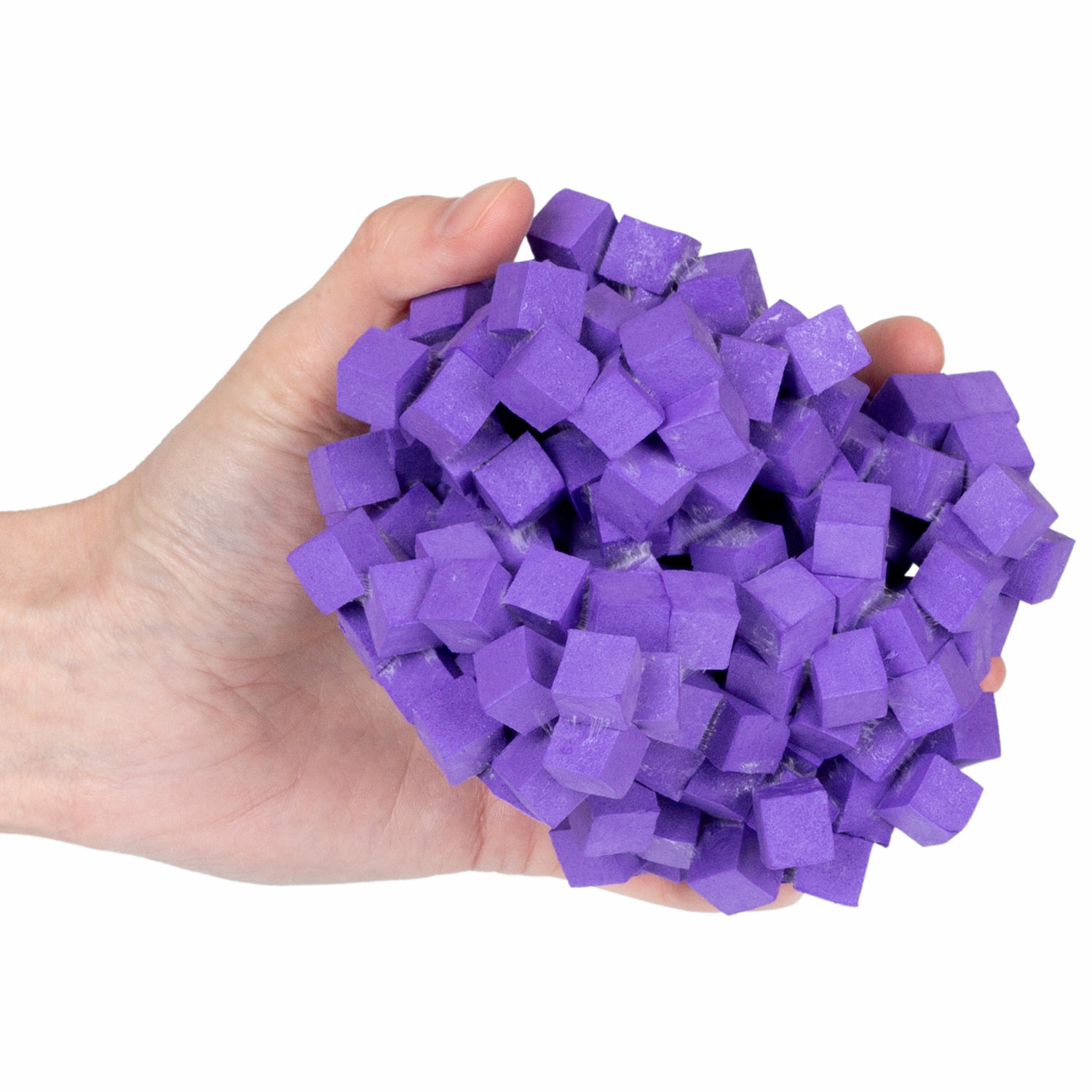 Конструктор пластилин 1TOY Gummy blocks антистресс фиолетовый - фото 6
