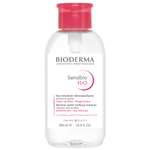 Мицеллярная вода H2O с помпой Bioderma Sensibio успокаивающая для нормальной и чувствительной кожи лица 500 мл