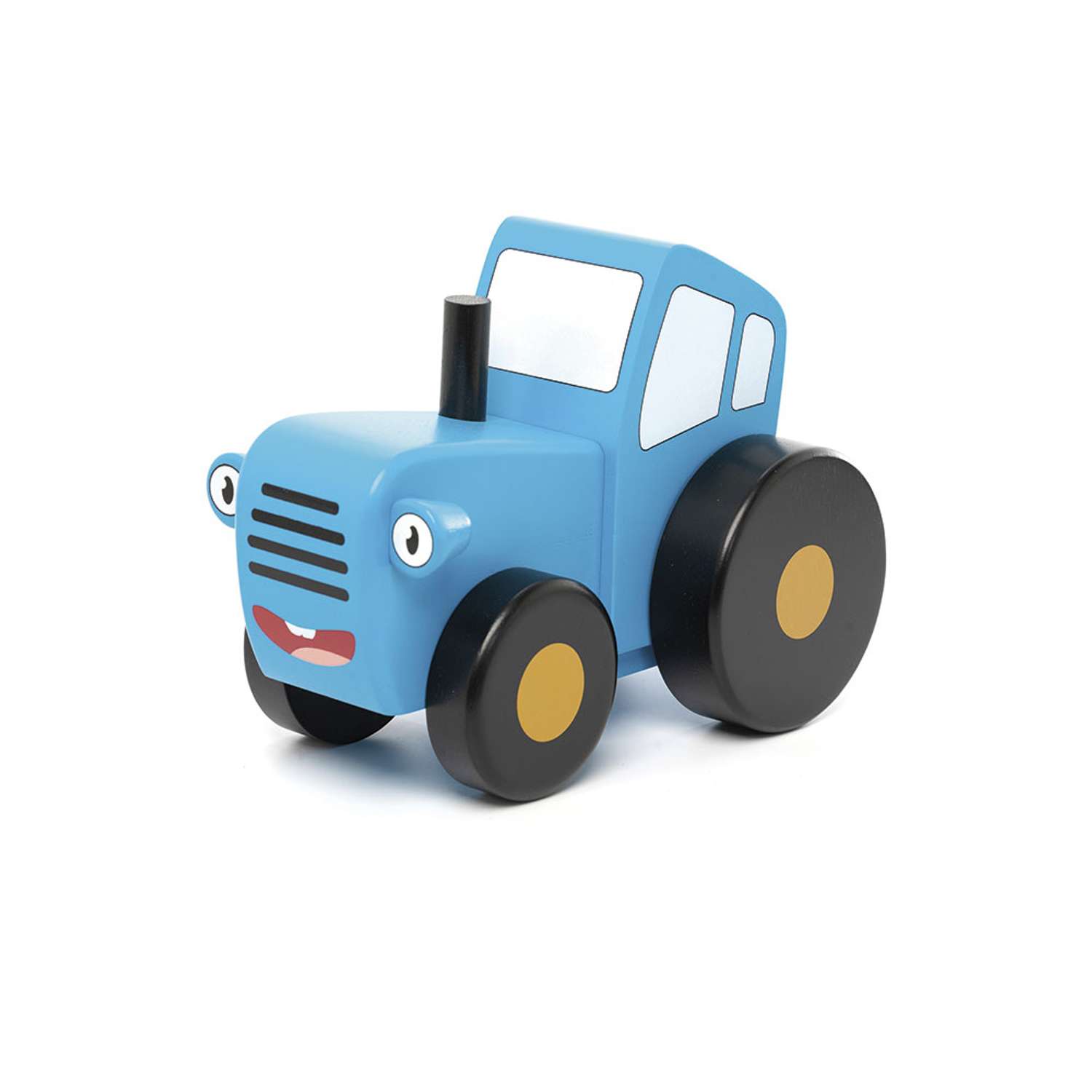 Прицеп МУЛЬТИФАН для средней деревянной машинки Синий Трактор BT-MF080 - фото 2