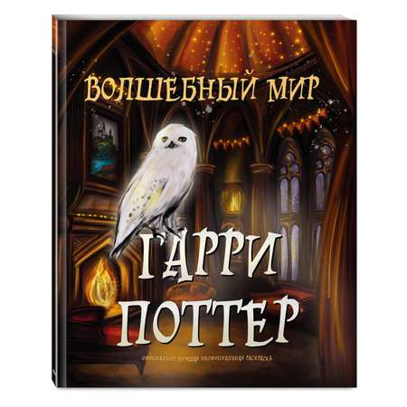 Книга Волшебный мир Гарри Поттера Раскраска