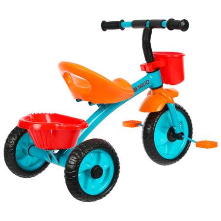Велосипед Micio трехколесный Antic цвет бирюзовый/оранжевый/красный
