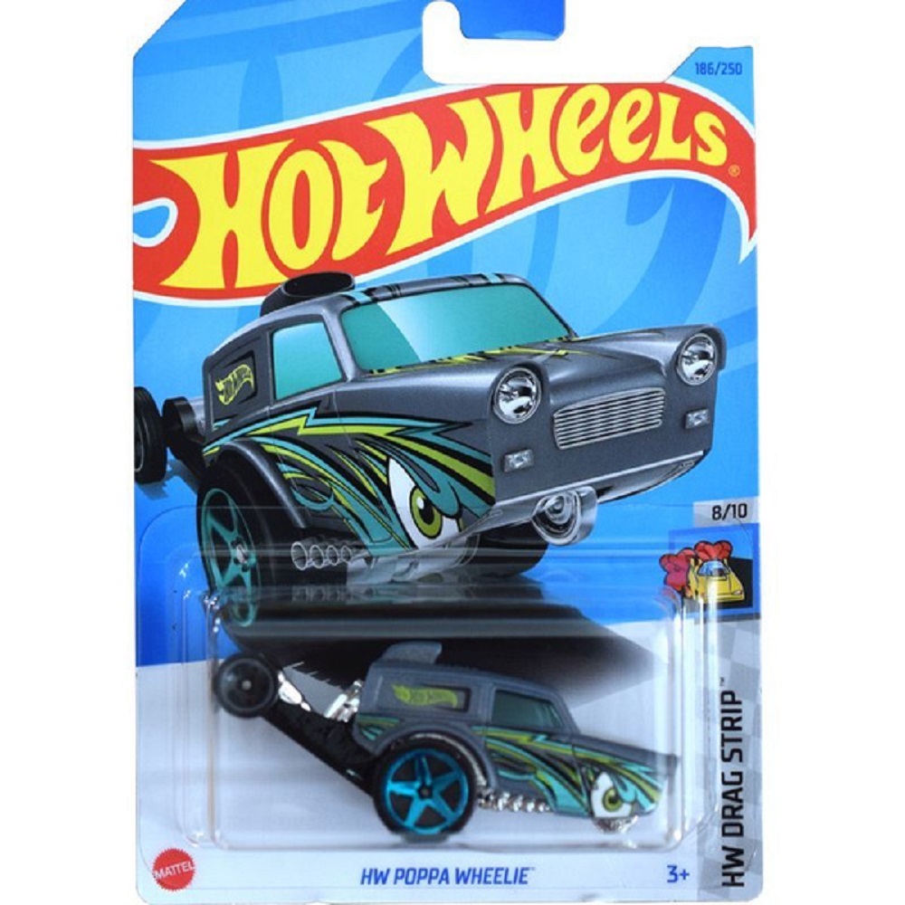 Автомобиль Hot Wheels Poppa Wheelie 65532 - фото 1