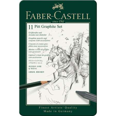 Набор художественный Faber Castle Pitt Graphite 11 предметов