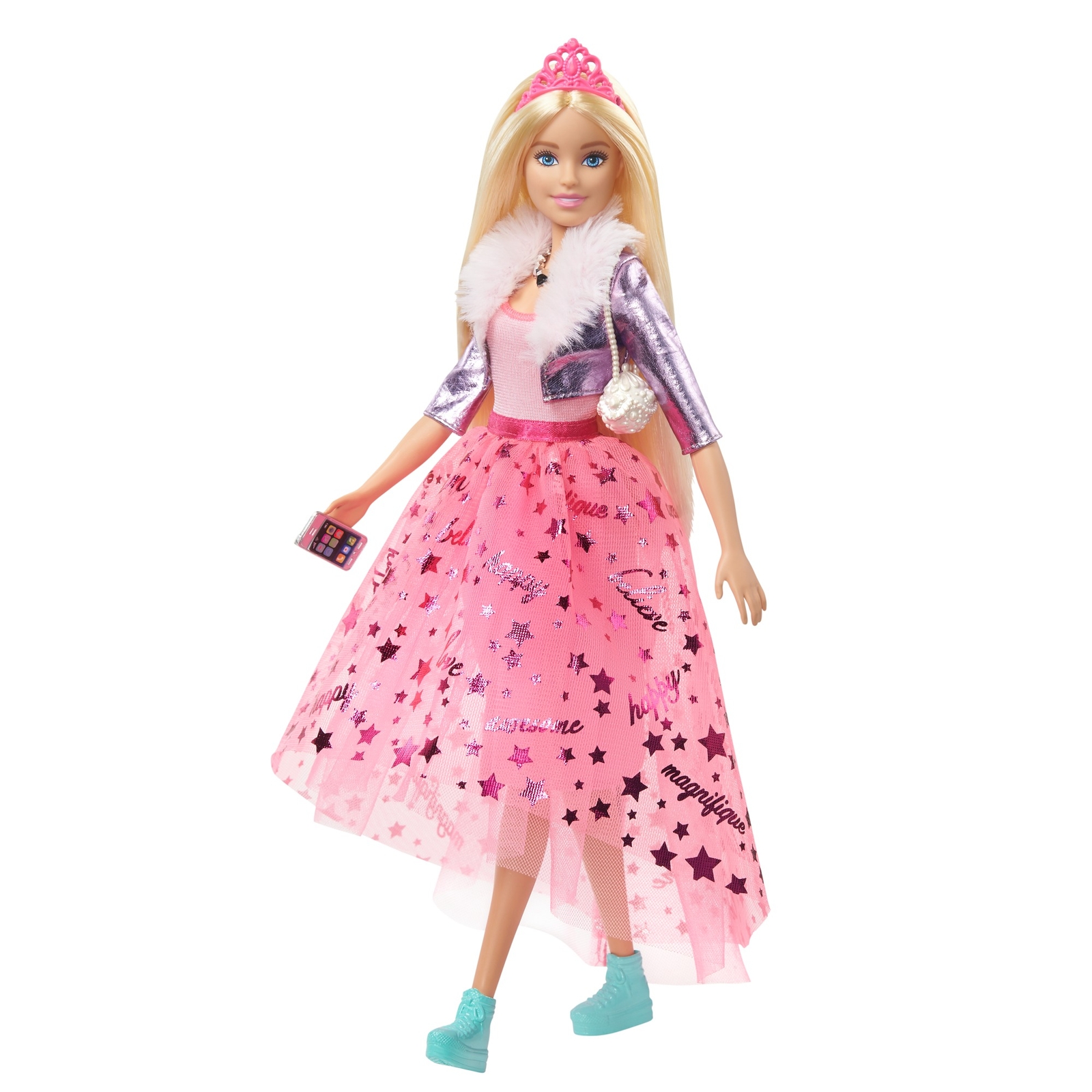 Набор Barbie Приключения принцессы кукла+питомец 1 GML76 купить по цене 499  ₽ в интернет-магазине Детский мир