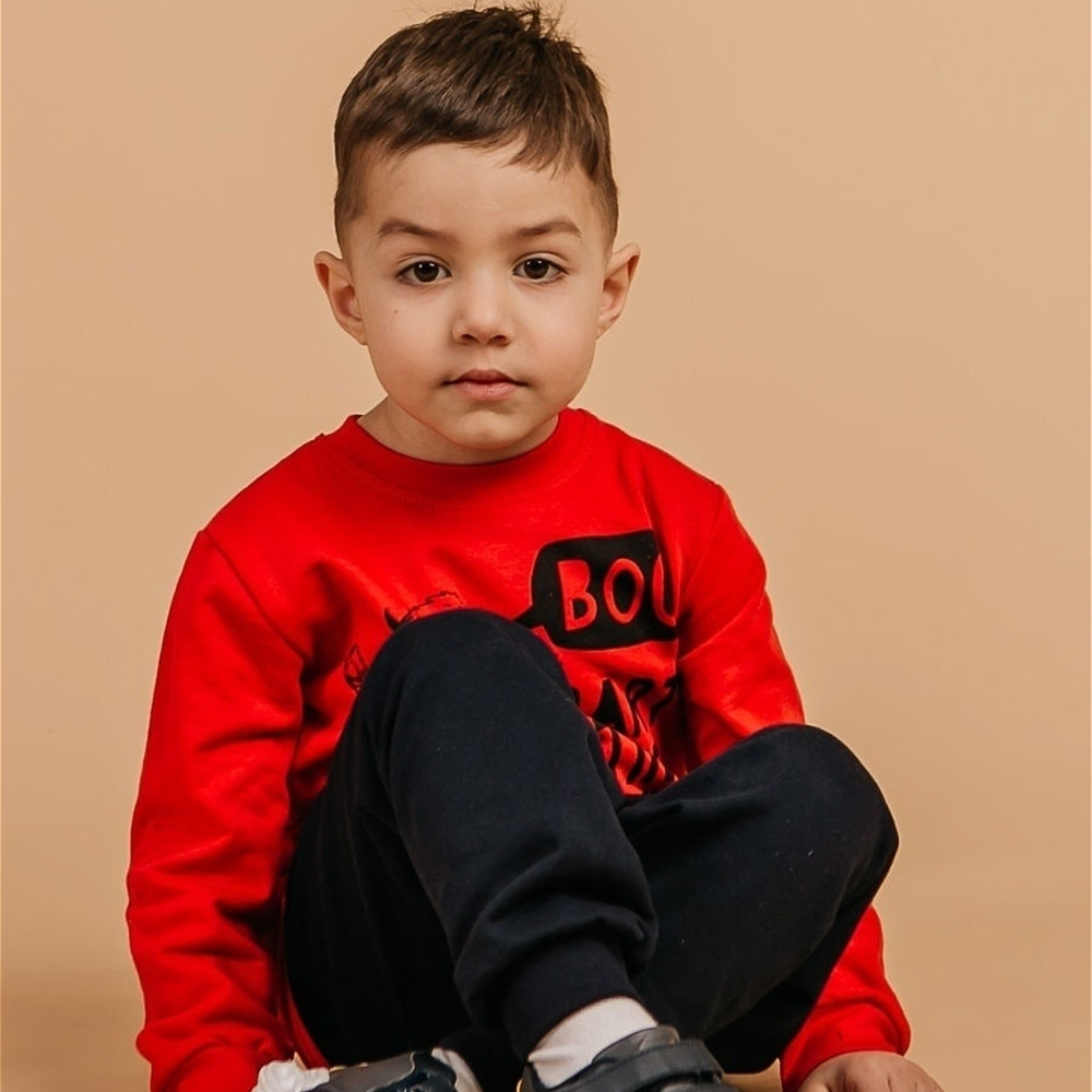 Костюм Babycollection 595/ksw023/f2n/k1/001/p1/W*mкрасный темно-синий - фото 4